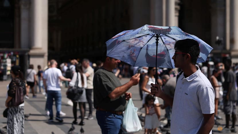 More climate records under threat as spring heatwave bakes western Europe