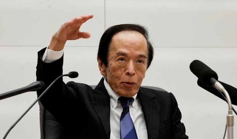 BOJ’s Ueda warns of potential for temporary energy shock to become persistent