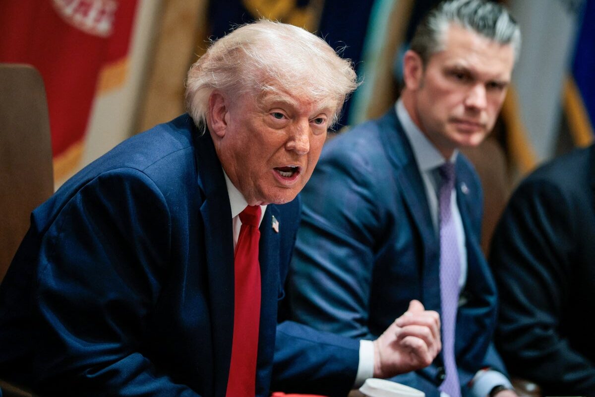 Trump threatens to ‘blow up’ another sovereign nation in off-the-cuff Cabinet meeting remark