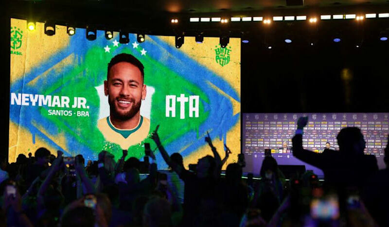 Neymar calf scare turns Brazil’s World Cup camp into waiting room