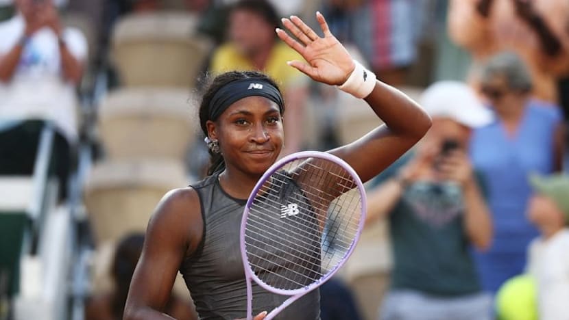 Defending champion Gauff earns straight sets win against qualifier Sherif