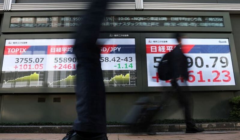 Wall Street follows global stocks higher, crude prices ease on potential US-Iran truce extension
