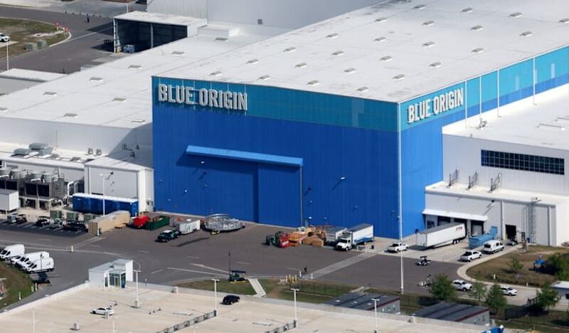 Blue Origin rocket explodes during test, setback for bid to catch SpaceX