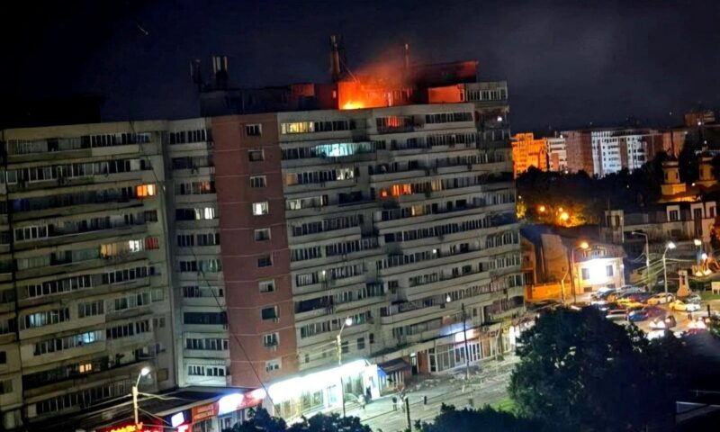 Ukraine-Russia war latest: Russian drone strikes apartment building in Nato member Romania