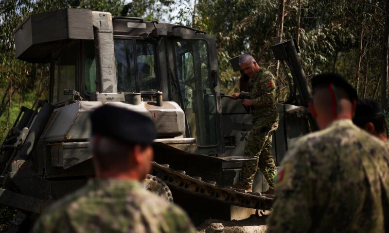 Portugal deploys army to clear storm debris as wildfire season draws closer
