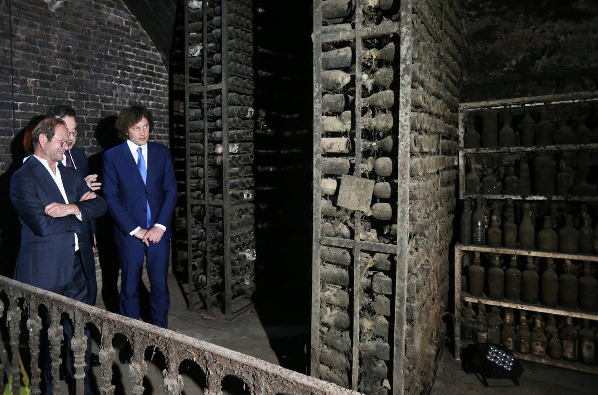 Stalin’s secret wine cellar of 40,000 bottles unsealed for first time
