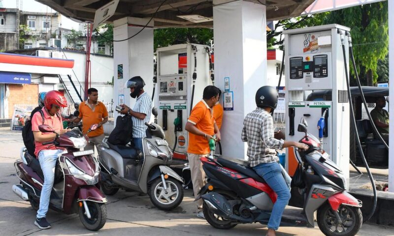 Petrol, diesel prices hiked for fourth time in 10 days; latest by over ₹2.50