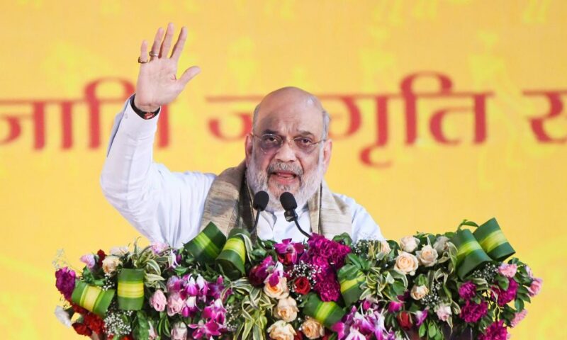 At Sangh Parivar’s janjati mahakumbh, Amit Shah assures UCC will never apply to tribals