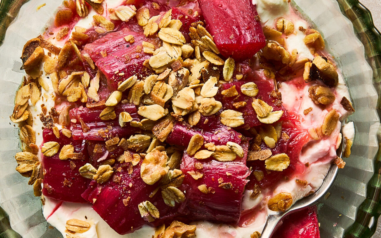 How to Use Red Rhubarb in Breakfast and Dessert