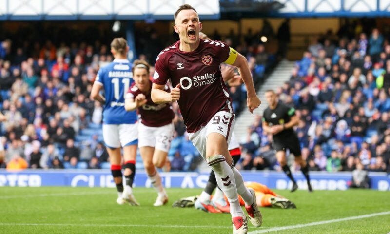 Lawrence Shankland a Rangers transfer target as Hearts fight to keep their captain