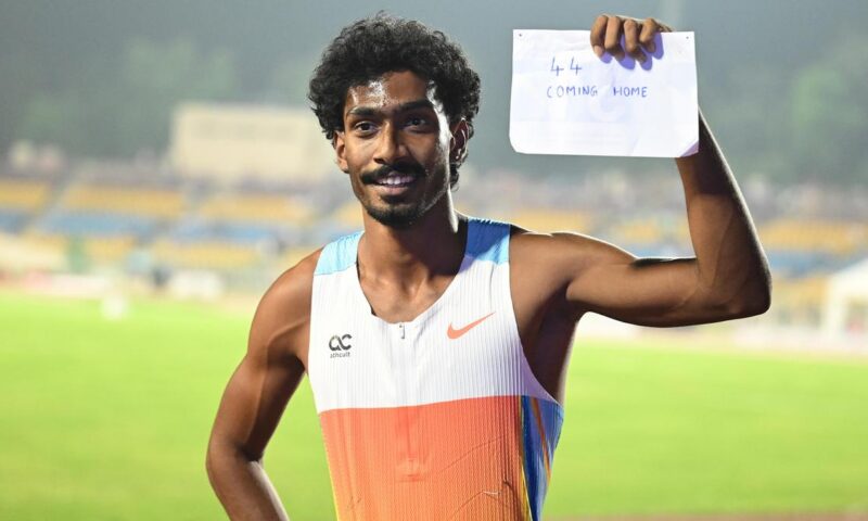 ATHLETICS | A combination of hard work and manifestation spurs Vishal to glory