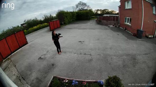 Shocking CCTV footage shows woman dump bloodied dog at kennels