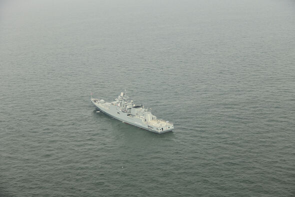Brazen Putin ignores Starmer’s warning as Russian warship seen just 30 miles off UK coast