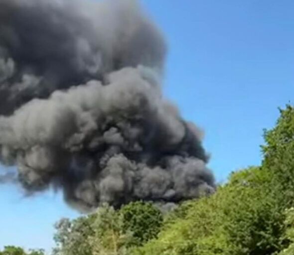 Bracknell fire LIVE: Huge blaze erupts at Daler-Rowney as residents evacuated