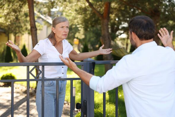 ‘Neighbours banned us from using own garden when they want to argue’