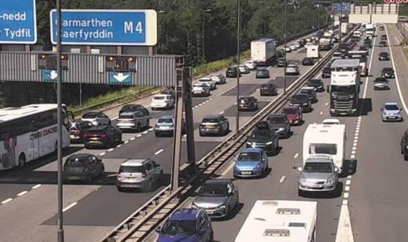 M4 traffic LIVE: Delays near Swansea and Port Talbot in Wales after multiple incidents