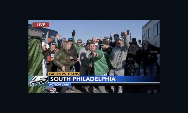 Family throws surprise birthday party at Eagles tailgate for Vietnam vet