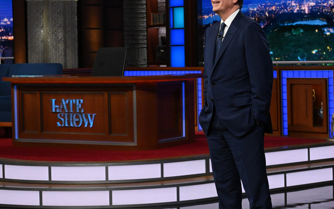 Stephen Colbert Suited Himself