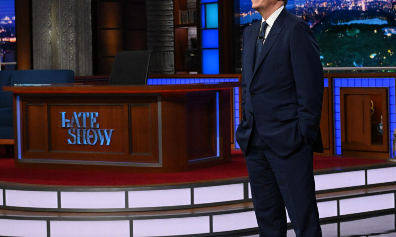 Stephen Colbert Suited Himself