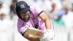 Middlesex beat Sussex for first T20 Blast win