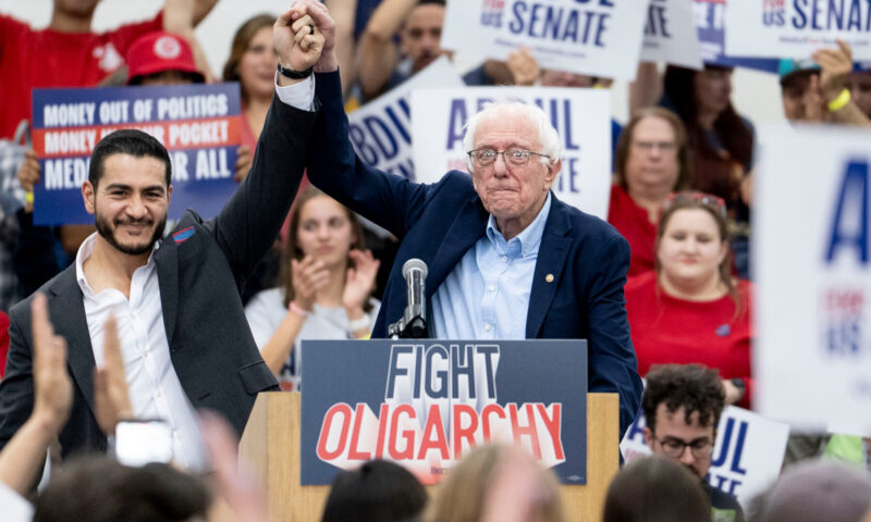 Sanders and Ocasio-Cortez Try Boosting Progressives in Red Districts