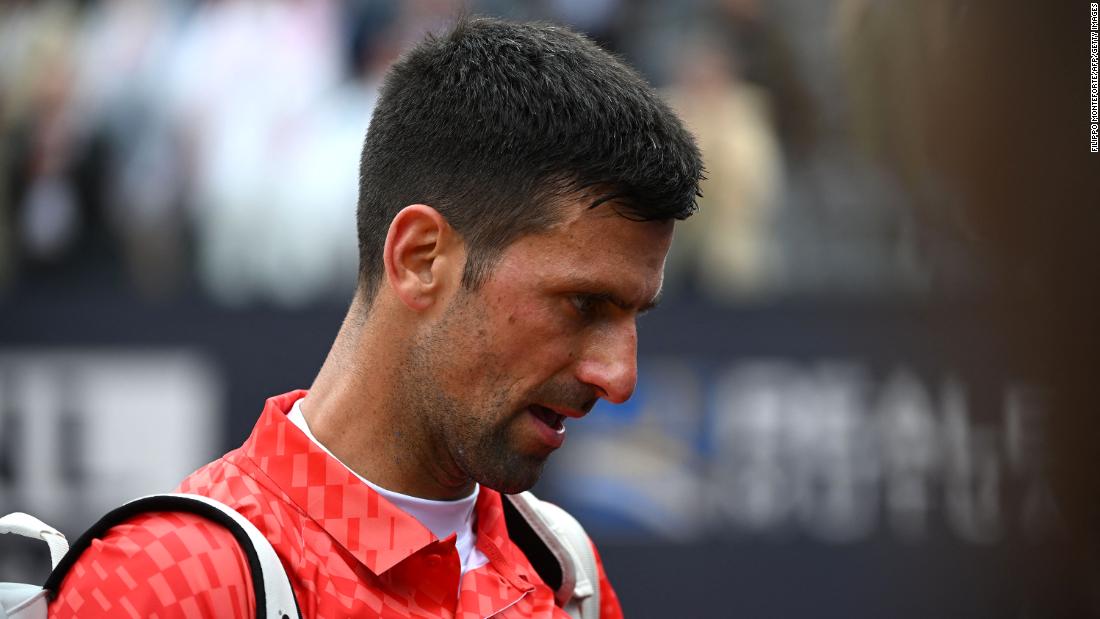 Holger Rune beats Novak Djokovic in rainy Italian Open quarterfinal clash