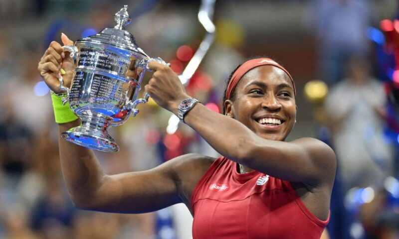 US Open women’s final: American Coco Gauff rallies to defeat Aryna Sabalenka in dramatic finish