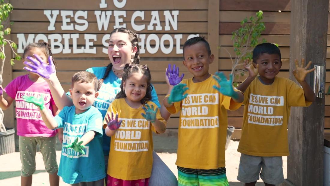 For hundreds of migrant children living in shelters at the border, this CNN Hero’s mobile classrooms offer education and stability