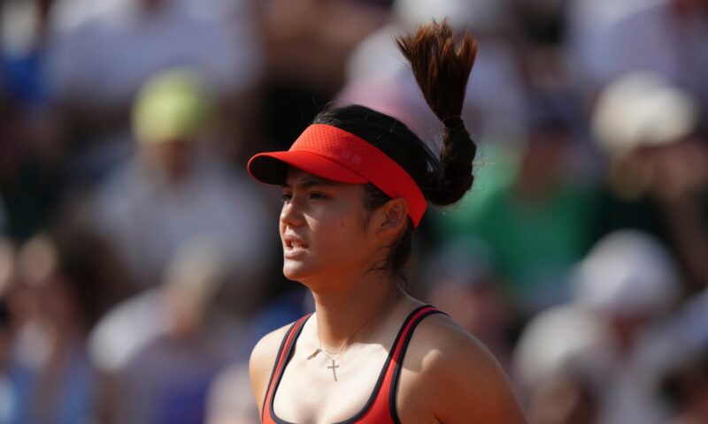 Emma Raducanu beaten in French Open first round for first time in her career