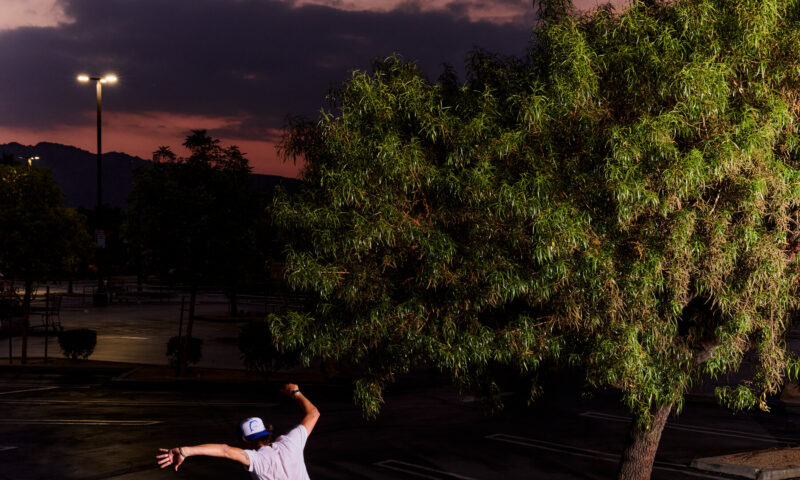 At an LA Costco, Skateboarding and Learning About Loss