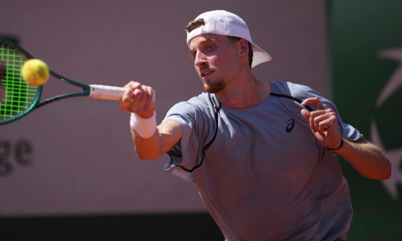 Toby Samuel encouraged by French Open experience despite early exit