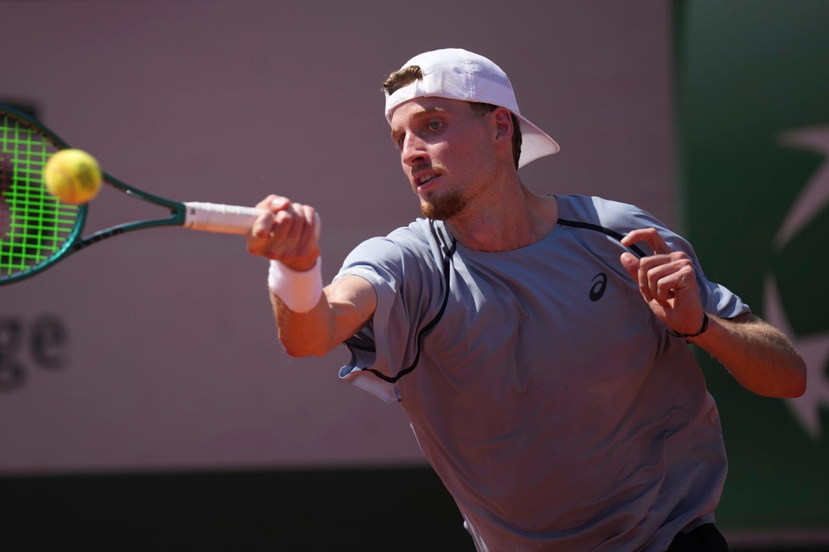 Toby Samuel encouraged by French Open experience despite early exit