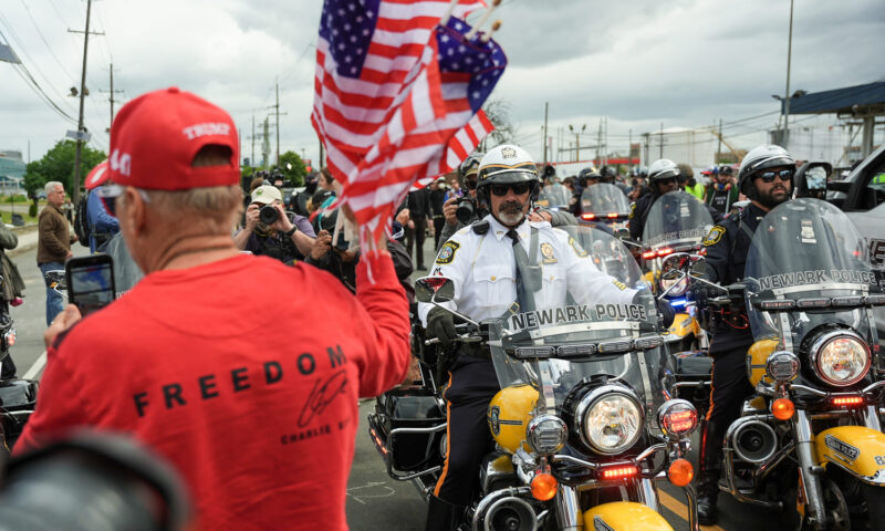 Clashes outside New Jersey ICE facility prompt curfew