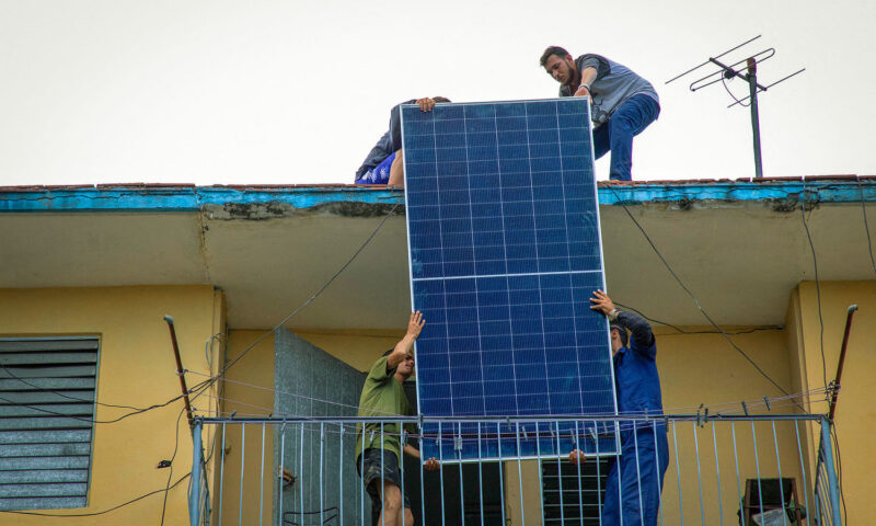 From solar to charcoal, Cubans look for alternatives amid outages and fuel shortages