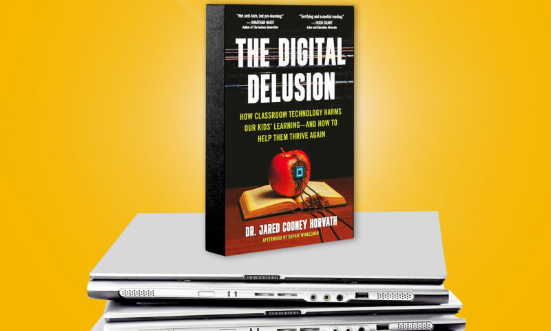 The book fueling a movement against screens in schools