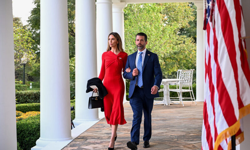 Donald Trump Jr. and Bettina Anderson get married in Florida