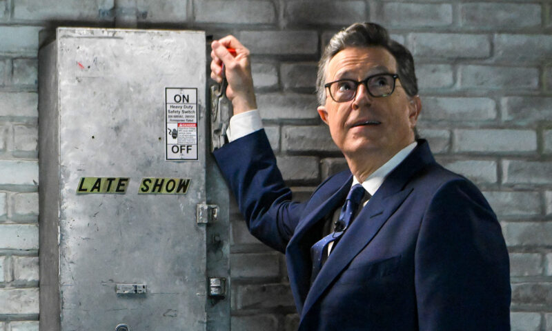 Stephen Colbert returns to late night a day after final taping of ‘Late Show’