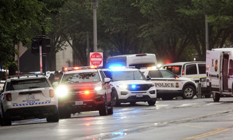 At least 2 people shot near the White House, including a possible suspect, officials say