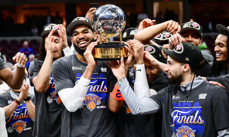 Trump says he may attend Knicks’ NBA Finals game in New York