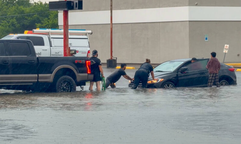 Millions at risk as heavy rains threaten floods across the South