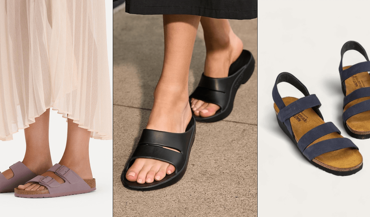 6 podiatrist-approved sandals to comfortably walk in all summer