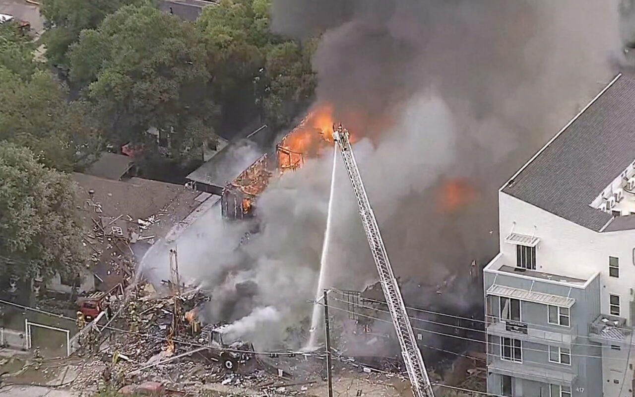 An unknown number of people killed in gas explosion at Dallas apartment building