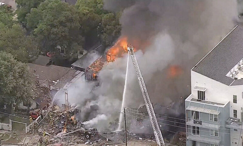 An unknown number of people killed in gas explosion at Dallas apartment building