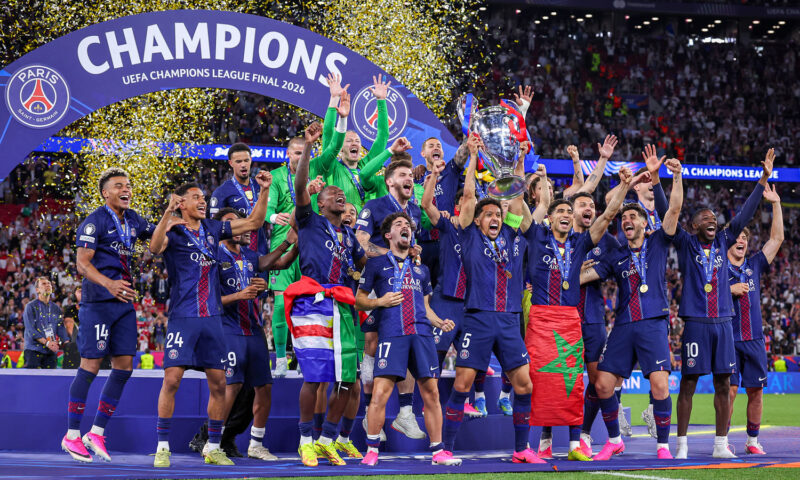 PSG wins back-to-back Champions League titles after shootout victory against Arsenal