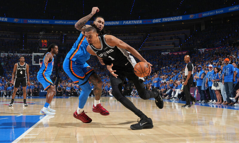 Spurs advance to NBA Finals, ousting reigning champion Thunder
