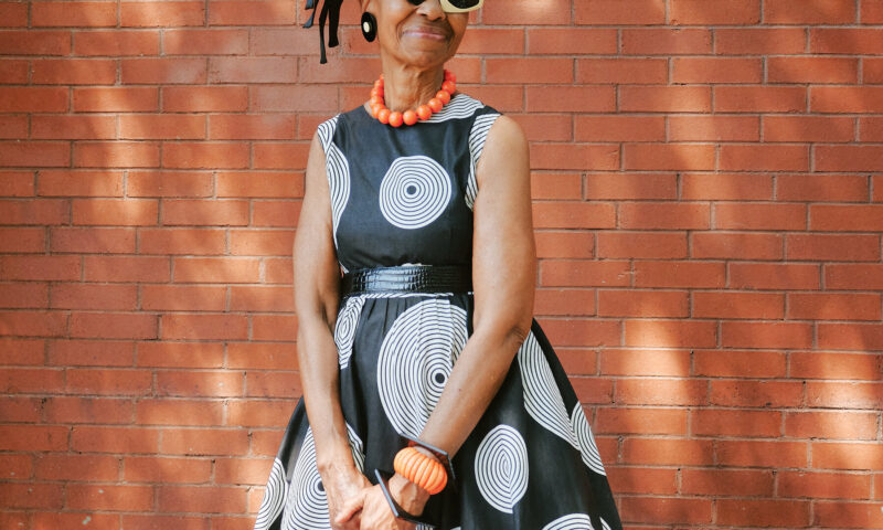 Street Style Look of the Week: A Harlem Doyenne’s Head-Turning Dress