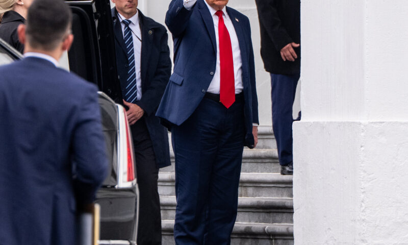 Trump Undergoes a Physical Exam at Walter Reed