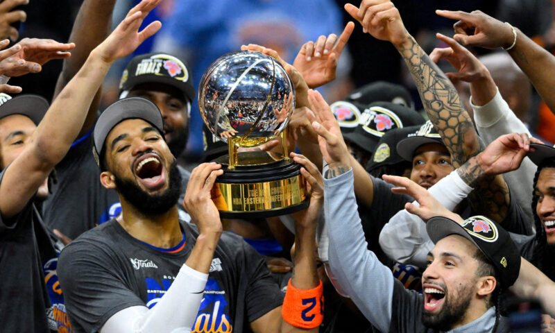 Trump May Appear at N.B.A. Finals in New York