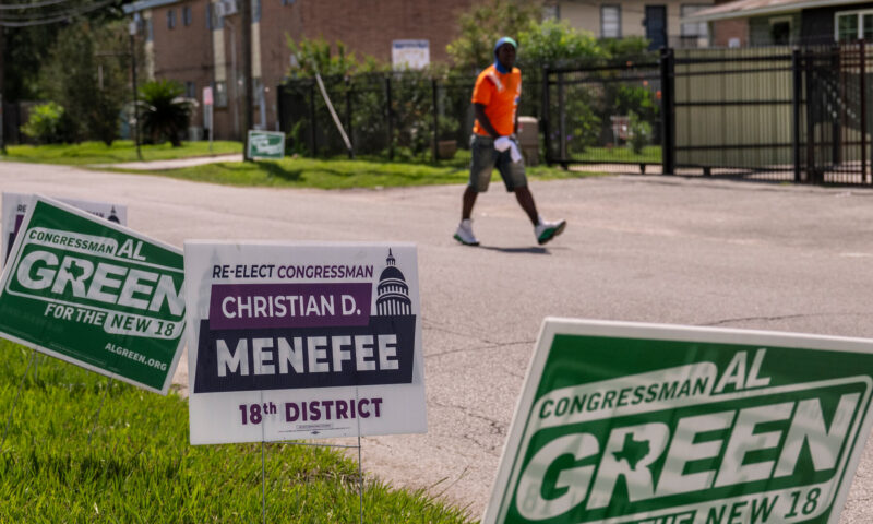 Democratic Incumbents Run Against Each Other After Republican Redistricting in Texas