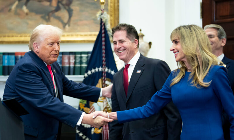 Dell Gets a $9.7 Billion Defense Contract. Trump’s Portfolio Stands to Benefit.